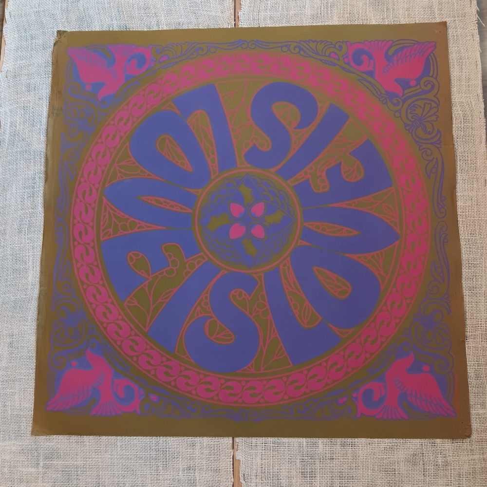 Vtg 60's Summer of love poster 23"x23"‎